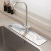 Grifo moderno simple lavabo alfombrilla absorbente mantel de mesa lavabo de baño absorbente mesa de lavado alfombrilla impermeable