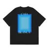 Casa Casablanca Camiseta Casual de Manga Corta Versión Correcta ins Marca de Nicho Trendy Europea y Americana High Street Algodón Puro
