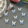 Verano Nuevos Accesorios de Uñas de Mariposa Accesorios de Mariposa Luminosos de Doble Color Accesorios de Uñas Accesorios de Pendientes con Viento Ins Mixtos