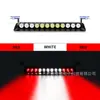Espelho retrovisor para carro S12 ventosa lâmpada flash 12LED holofote de alto brilho tipo pá ventosa de marcha dianteira flash