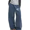 Calça Esportiva de Moda Outono 2026, Calça Jogger Slim Fit de Perna Larga, Calça Casual Masculina, Calça Versátil de Perna Reta Solta