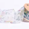 Estilo coreano Mori cinta de hilo de nieve floral pequeña lazo DIY accesorios para el cabello flor de regalo para empaquetar cinta exquisita elegante