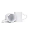 Fabricante de Canecas de Cerâmica Atacado Caneca Branca 15oz Transferência de Calor Sublimação Caneca Preta Raspável Caneca Revestida