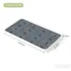 Porta-Copos com Bandeja de Drenagem, Suporte Doméstico para Armazenamento de Copos de Água, Escorredor de Copos para Xícaras de Café, Canecas e Xícaras de Chá