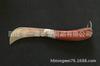 D-003Cb Suministro Mango de Palo de Rosa Cuchillo de Electricista Cuchillo Mongolia Decoración Herramientas de Mantenimiento Cuchillo Cuchillo para Hongos