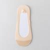 Calcetines náuticos de seda de hielo para mujer, de verano, finos, antideslizantes, de malla, de color sólido, invisibles, de algodón, con tacón bajo y boca baja.