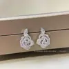 Colar de Pétalas de Rosa V Dourado Versão Alta com Flor de Diamante em Formato de Corrente para Clavícula Design de Nicho Colar Feminino de Alta Qualidade