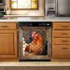 Animal Vaca Cocina Horno Lavavajillas Adhesivo Decorativo CH81706 Libro Ilustrado Transfronterizo Adhesivo de Pared Removible Transfronterizo