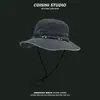 Nuevo Sombrero de Montañismo Personalizado de Doble Cara 2025 para Hombres y Mujeres en Primavera y Verano, Versátil y de Moda, Sombrero de Pescador con Protección Solar