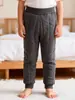 Calça Escolar de Algodão Mágico para Crianças, Calça Térmica Acolchoada de Três Camadas Grossa de Inverno, Calça de Dormir à Prova de Frio para Meninos e Meninas