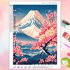 Ventas Directas de Fábrica 5D Pegatinas Serie Paisaje Personaje Estilo Japonés Set Pintura Diamante Diamante Cuadrado Redondo Completo Bordado Diamante Hecho a Mano