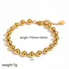 Set de Collar y Pulsera Versátil Personalizado, Lujo Ligero y Sensación de Alta Gama, Collar Cadena Clavícula Corazón de Amor de Acero Inoxidable Incrustado con Diamantes de Oro de 18 Quilates