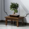 Estante para Flores Estante de Almacenamiento Balcón Sala de Estar de Pie Madera Maciza Antiguo Estante para Macetas Interior Estilo Chino Mesa para Flores Estante para Macetas