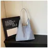 Bolsa Transversal de Ombro Único Estilo Coreano Feminino Shuai Mijia Nova Coleção Primavera 2026 Dopamina Casual Fofa Grande Capacidade Bolsa Dumpling