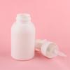 Processamento de Garrafa Plástica PEAD Personalizada 300ml Gel de Banho Loção Frasco Bomba Tipo Push Mousse de Limpeza Frasco Espumador