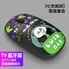 Ratón inalámbrico 2.4G Bluetooth T9 3D de dibujos animados pintado, oficina de negocios, ratón fotoeléctrico silencioso, estrictamente seleccionado en stock