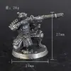 Cobre Blanco Productos Creativos Adornos de Lucha de Samuráis Japoneses Modelo Articulado Juguete Miniatura para Hombre Juego de Ajedrez de Escritorio