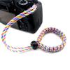Pulsera de Exterior Cuerda Trenzada de Paracord Correa para Cámara Cuerda Anti-Pérdida para Cámara Camuflaje Arcoíris Correa de Muñeca de Paracord para Cámara SLR