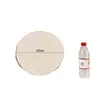 Tela de Gasa de Algodón Puro Antiadherente para Uso Doméstico para Cocinar al Vapor Arroz y Verduras, Toalla de Gasa Transpirable para Cocinar al Vapor, Tela Redonda para Vaporera para Cocinar, Grado Alimenticio