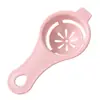 Separador de clara de huevo de paja de trigo, separador de yema de huevo, filtro de huevo, cocina, repostería, yema de huevo, filtro de clara de huevo