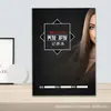 Livro de Registros para Clientes de Salão de Beleza de Alta Qualidade para Venda no Atacado, Especializado para Registros de Cuidados com o Couro Cabeludo e Cabelos