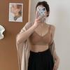 Cecilykrutch8318 Luz Oxígeno Nude Sin Costuras Lencería Push-Up Pull-Up Sin Aros Soporte Suave Sujetador Transfronterizo