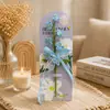 Flor Artificial de Ganchillo de Lana Nomeolvides para Decoración de Sala de Estar, Popular en Centros Comerciales, Supermercados y Tiendas de Juguetes de Moda, Ramo de Flores Simuladas