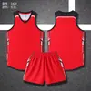 Conjunto de ropa deportiva de baloncesto para hombre, camiseta sin mangas y shorts, colores contrastantes, uniforme de equipo, venta al por mayor, estampado de números, entrenamiento deportivo, adultos y niños