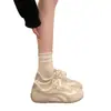 Nuevos Zapatos de Entrenamiento Agande de Suela Plana para Mujer Verano 2026, Transpirables de Malla Casual Versátiles Suela Suave Zapatos Deportivos Casuales para Patinar