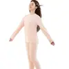 Conjunto de Roupa Térmica para Adolescentes Meninas e Meninos, Adequado para Alunos do Ensino Fundamental II e Médio, como Camada Interna para Uniformes Escolares, Incluindo Blusas e Calças de Outono