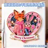 Zootopia Nick e Judy Mercadoria Magnéticos de Geladeira Planos de Acrílico Decoração Presente para Amigos