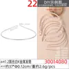 Diadema de Metal DIY Aro para la Cabeza 1 cm de Ancho Acero Inoxidable Estilo Coreano Accesorios para el Cabello Tocado Diadema de Alambre de Acero Accesorios de Joyería DIY