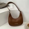 Bolsa personalizada da moda estilo francês para as mulheres este ano bolsa de ombro popular da primavera versátil de alta qualidade textura bolsa axila elegante