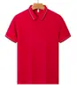 210g Nova Camisa Polo de Verão Camiseta Roupa de Trabalho Manga Curta Publicidade Corporativa Camisa Cultural Roupa de Trabalho DIY com Texto Impresso