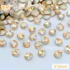 Champagne Punta Inferior Diamante Forma Especial Diamante Estilo Mixto Al por Mayor Brillo Joyería para Uñas Xiaohongshu Diamante para Uñas Usable Uñas Al por Mayor