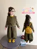 Conjunto de Ropa de Otoño para Niñas 2026 Nuevo de Moda Chaleco Estilo Coreano de Otoño para Niña Pequeña Bebé Elegante Conjunto de Tres Piezas