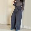 Pantalones de Niña Pez Rojo Pequeño Primavera y Otoño 2026 Nuevos Pantalones Casuales de Otoño para Niños Ropa para Padres e Hijos Pantalones de Pierna Ancha de Otoño