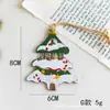 Decoración Navideña de Año Nuevo Transfronteriza 2022 Colgante de Árbol de Navidad de Madera Pintada Colgante Regalo de Navidad para el Hogar y los Niños