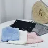 Bufanda Larga de Encaje Floral con Perlas Estilo Francés, Bufanda de Seda Lisa Popular para Primavera/Verano, Bufanda Larga de Cuello Versátil y de Moda Estilo Coreano