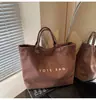 2026 Nuevo Estilo Coreano Nicho Bolso Cruzado Casual Simple para Mujer Versátil de Moda Bolso Tote de Gran Capacidad