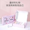 5 Boxed-Traceless Ultra-fino Morango Secagem rápida Roupa íntima Meninas Antibacteriano Respirável Altamente elástico Naked Ice Silk Briefs