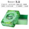 Caja de Empaque de Flores y Frutas Estilo Francés Caja 2.5-7.5kg Universal de Negocios Caja de Regalo de Frutas para el Día de San Valentín Chino, Caja Vacía Personalizable