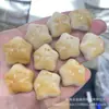 Fruta de Marfim Esculpida Estrela de Cinco Pontas Acessório Pulseira DIY Contas Espaçadoras Corda Trançada Pingente Acessório Criativo