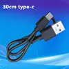 Cabo de alimentação Tipo-C, cabo de dados, cabo de carregamento branco, acessório de fone de ouvido, cabo de dados de carregamento rápido USB, cabo de carregamento de cobre de 2 núcleos