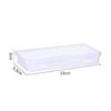 Caja de Almacenamiento de Escritorio para Lápices y Papelería Transparente de Gran Capacidad Caja de Papelería Soporte para Lápices de Colores y Acuarelas Almacenamiento para Pintura Infantil