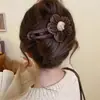 Lindo Clip de Pato Oso Pinzas para el Cabello Infantiles Accesorios para el Cabello de Niños Clip para Flequillo Lateral Frente y Parte Posterior de la Cabeza Pinza de Pelo de Felpa de Dibujos Animados para Niñas