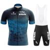 2022 Comercio Electrónico Transfronterizo Strava Tour de Francia Maillot de Ciclismo de Manga Corta Traje Transpirable que Absorbe la Humedad Maillot de Ciclismo para Eventos