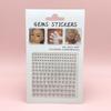 Parche de Diamantes Maquillaje de Ojos Joyería Maquillaje Cara Perla Niños Danza Pegatina Cara Esquina del Ojo Pedrería Ceja Papel Arte de Uñas Sin Corte