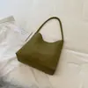 Bolso de Axila para Mujer Ruien 2026 Otoño Nuevo Vintage Nicho Patrón Tejido Bolso de Hombro Bolso Cubo para Viajes