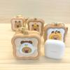 Pikabala Capibara Oso Silicona Cartera Pequeña Pareja Niños Monedero Bolsa de Dibujos Animados Colgante Femenino Lindo